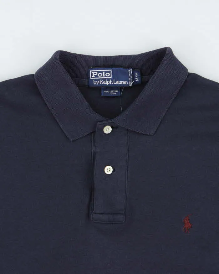 Vintage 1990s Polo Ralph Lauren Long Sleeve Polo Shirt - M sold by Rokit product image thumbnail 5