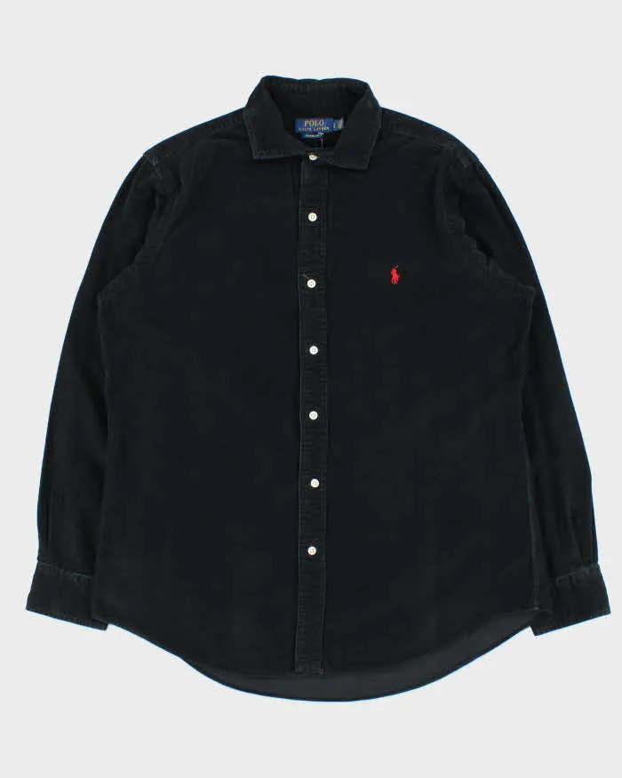 Vintage Polo Ralph Lauren Classic Fit Long Sleeve Corduroy Shirt - L sold by Rokit