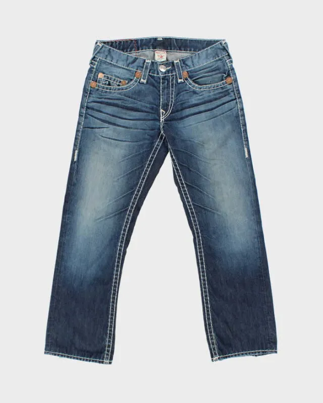 Vintage Y2K 00s True Religion Bobby Super T Made In USA Bootcut Denim Jeans - W34 L30 sold by Rokit