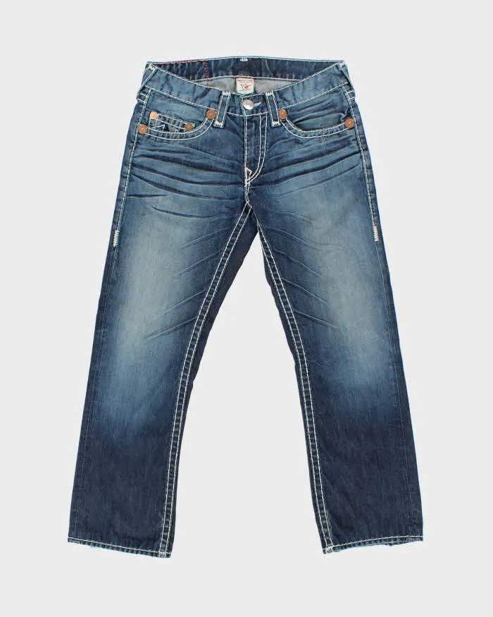 Vintage Y2K 00s True Religion Bobby Super T Made In USA Bootcut Denim Jeans - W34 L30 sold by Rokit