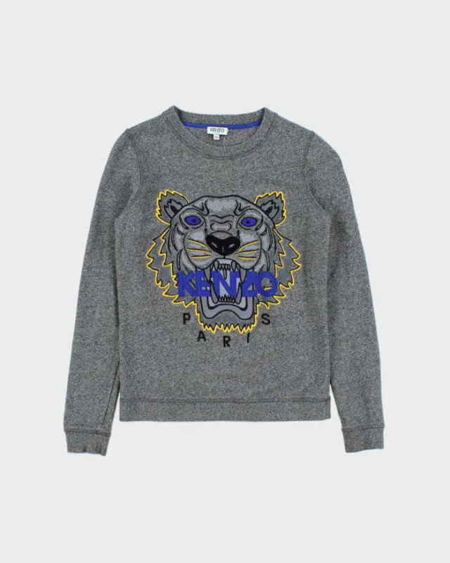 Vintage Kenzo Women's Classic Tiger Crewneck Sweatshirt - XS made by Kenzo