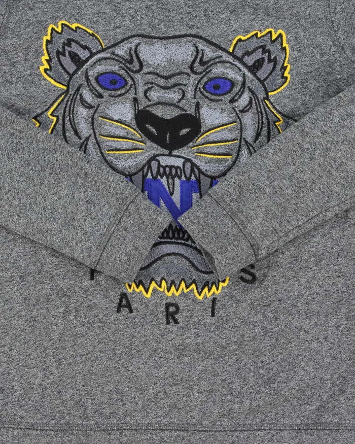 Vintage Kenzo Women's Classic Tiger Crewneck Sweatshirt - XS sold by Rokit product image thumbnail 4