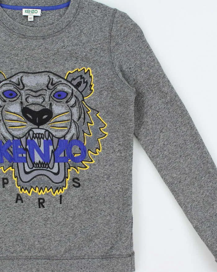 Vintage Kenzo Women's Classic Tiger Crewneck Sweatshirt - XS sold by Rokit product image thumbnail 3