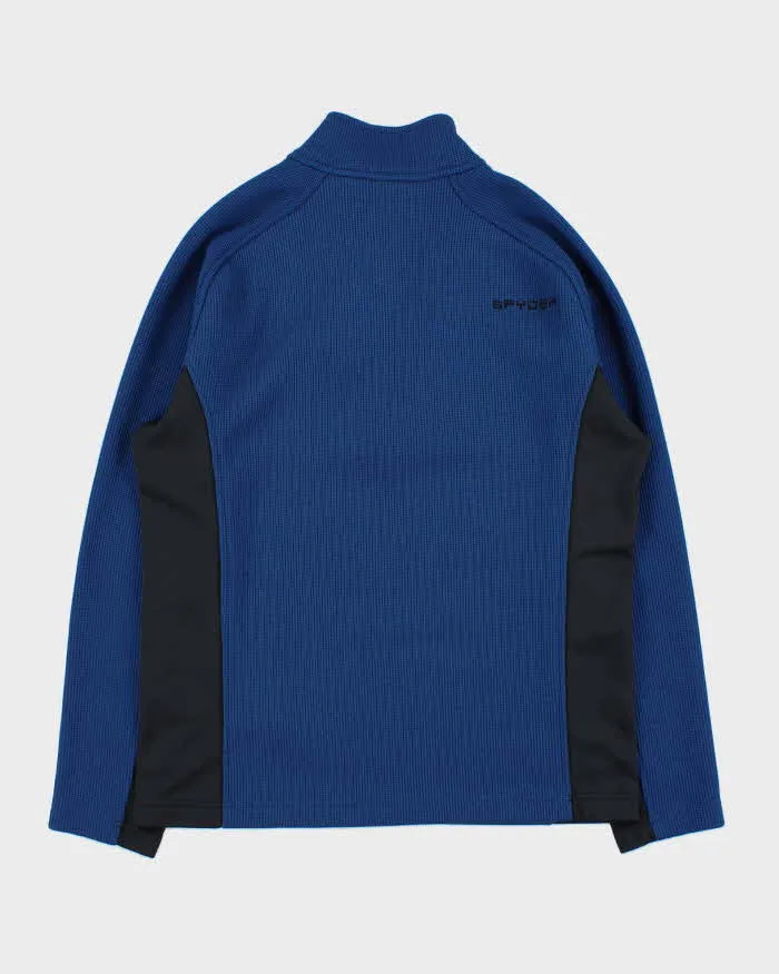 Spyder Gait Two-Tone Ribbed Quarter-Zip Technical Fleece - L sold by Rokit product image thumbnail 2