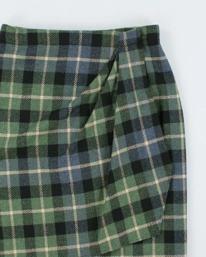 Vintage 1990s Calvin Klein Wool Blend Wrap Skirt - S sold by Rokit product image thumbnail 3