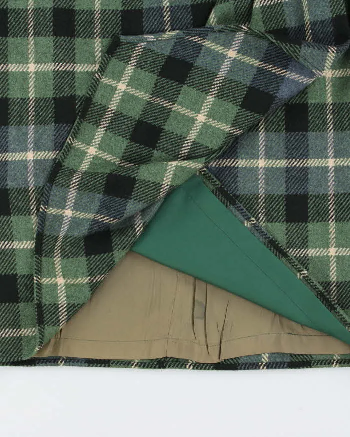 Vintage 1990s Calvin Klein Wool Blend Wrap Skirt - S sold by Rokit product image thumbnail 4