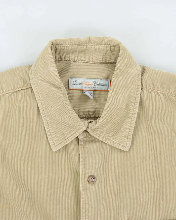 Vintage Y2k 00s Quiksilver Oversized Corduroy Shirt - L sold by Rokit product image thumbnail 5
