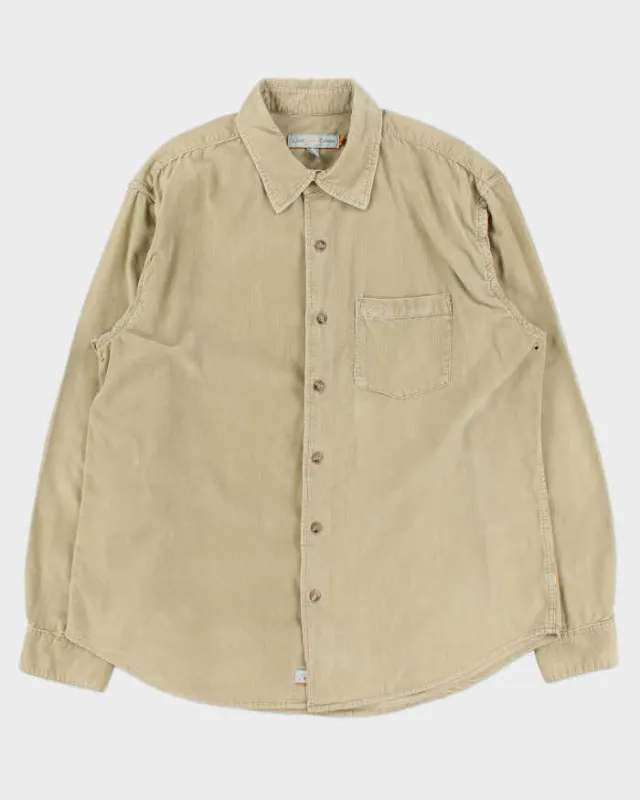 Vintage Y2k 00s Quiksilver Oversized Corduroy Shirt - L sold by Rokit
