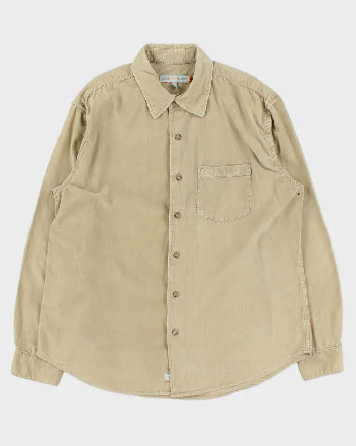 Vintage Y2k 00s Quiksilver Oversized Corduroy Shirt - L sold by Rokit