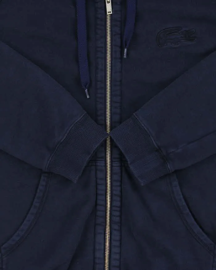 Vintage Y2K 00s Lacoste VTG Washed Women's Full-Zip Hoodie - M sold by Rokit product image thumbnail 4