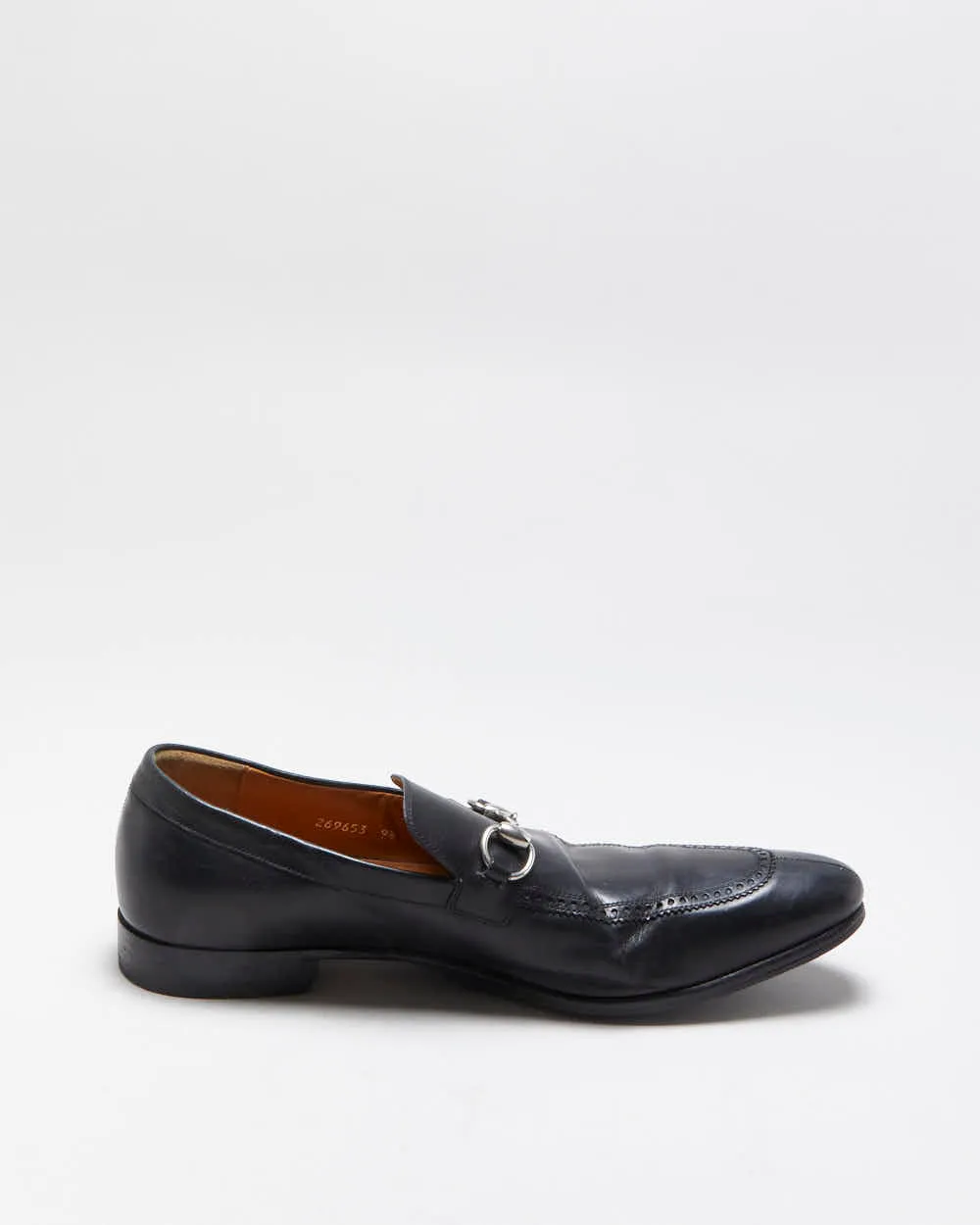 Vintage Y2K 00s Gucci Tom Ford Leather Horsebit Pointed Toe Loafers - UK 8.5 sold by Rokit product image thumbnail 2