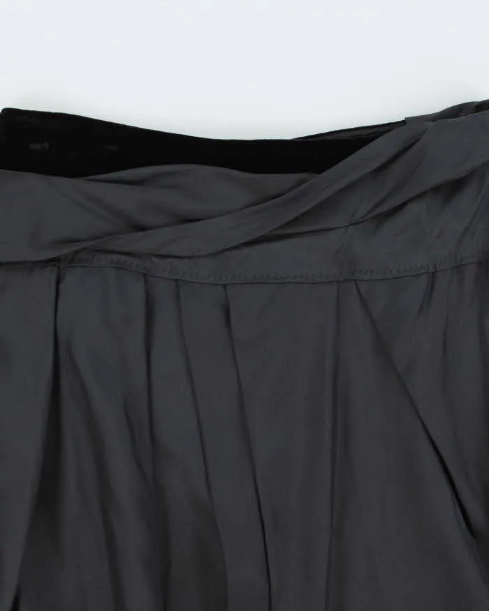Vintage 2009 Miu Miu Silk & Velour Skirt - S sold by Rokit product image thumbnail 4
