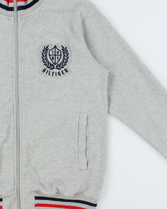 Vintage Y2K 00s Tommy Hilfiger USA Embroidered Zip-Up Sweatshirt - L sold by Rokit product image thumbnail 3