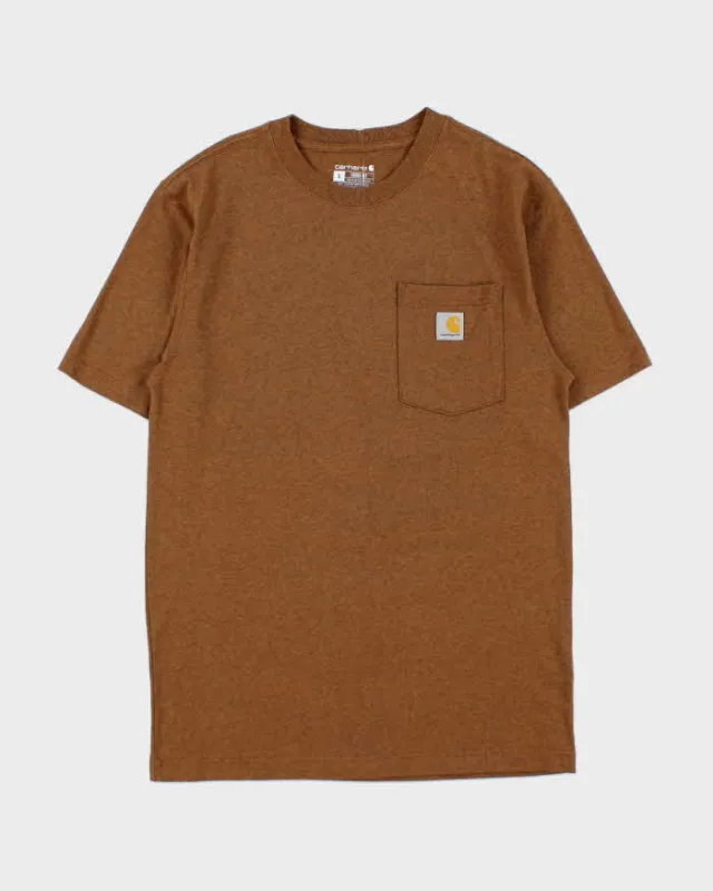 Vintage Carhartt Loose Fit Heavyweight Short Sleeve Pocket T-Shirt - S sold by Rokit