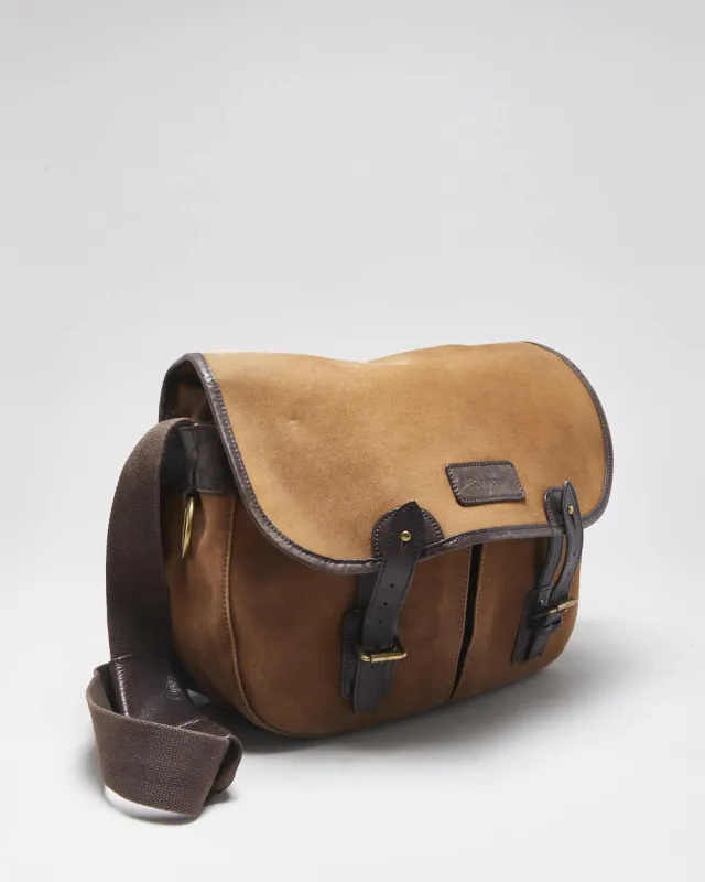 Vintage 00s Barbour Sporting Canvas Cross Body Satchel - OS made by Barbour