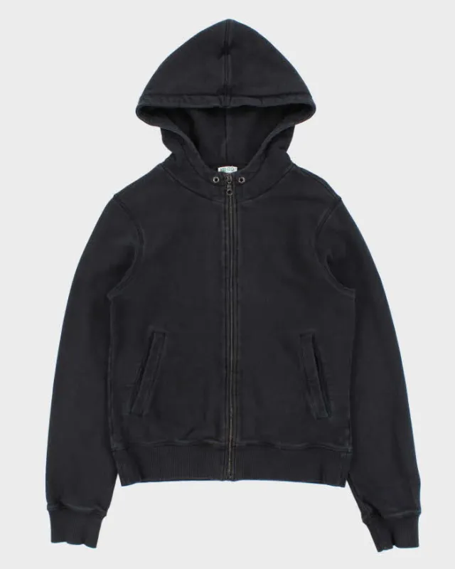 Vintage Kenzo Embroidered Zip-up Hoodie - S sold by Rokit