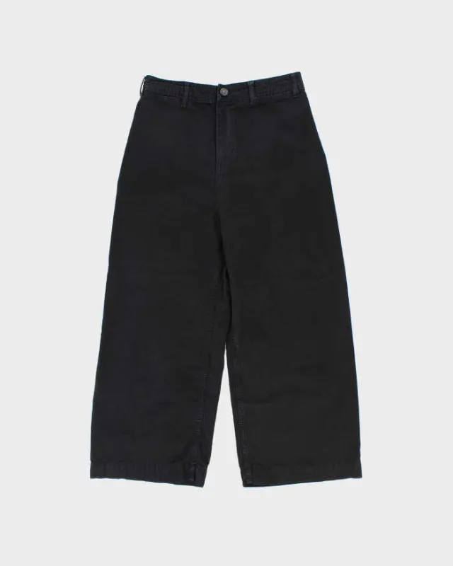 Free People We The Free Women's High Waisted Ultra Wide Cropped Chino Trousers - W30 L24 made by Rokit