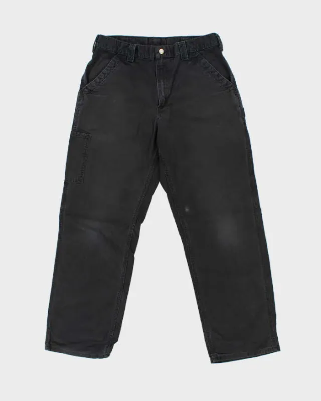 Vintage Carhartt B151 Canvas Work Original Dungaree Fit Trousers - W34 L32 sold by Rokit