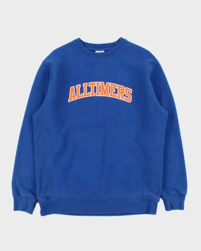 Alltimers Skateboards City College Heavyweight Crewneck Sweatshirt - L made by Rokit