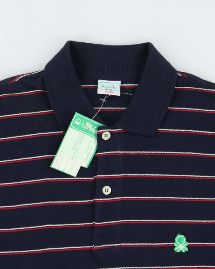 Deadstock 1980s Benetton Short Sleeve Polo Shirt - S sold by Rokit product image thumbnail 5