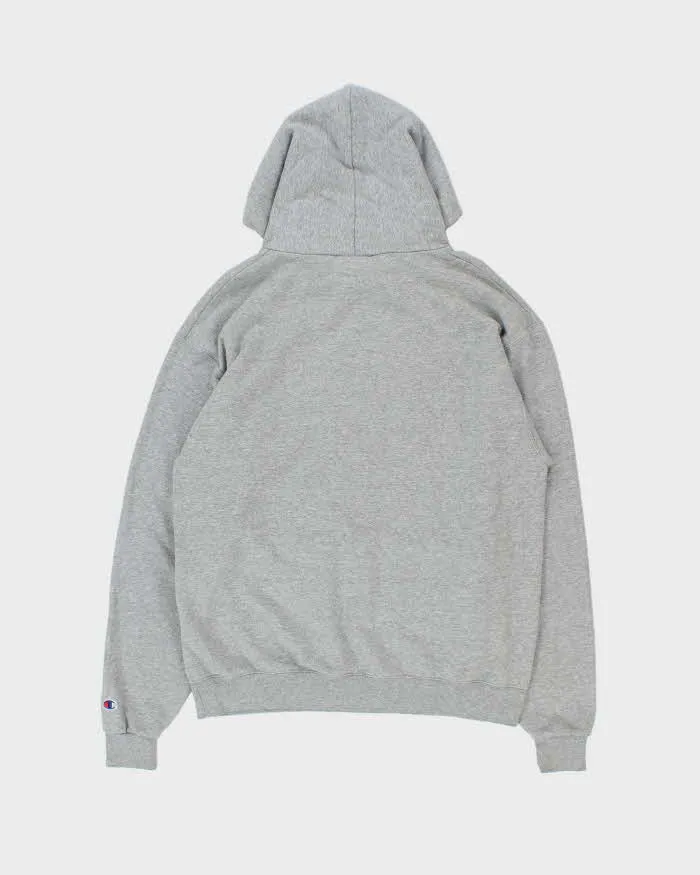 Vintage Y2K 00s Champion Ohio State Marl Grey Pullover Hoodie - L sold by Rokit product image thumbnail 2