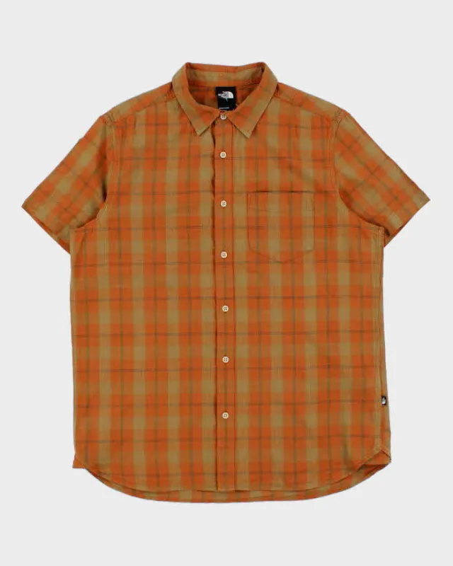The North Face Checked Short Sleeve Shirt - L sold by Rokit