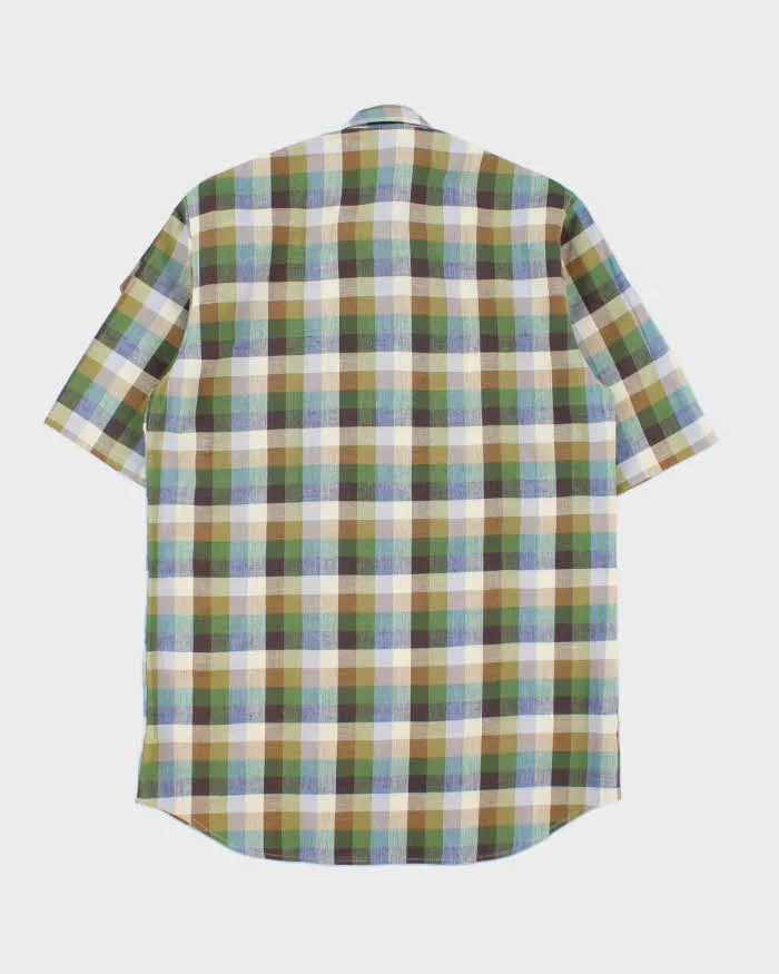Deadstock 1980s Levi's White Tab Check Short Sleeve Shirt - L sold by Rokit product image thumbnail 2