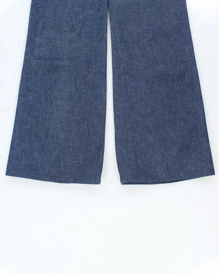 DSWT Vintage 1973 Levi's Shipmates Big E Raw Denim Women's High Waisted Flared Bell Bottom Jeans - W28 L35 sold by Rokit product image thumbnail 5