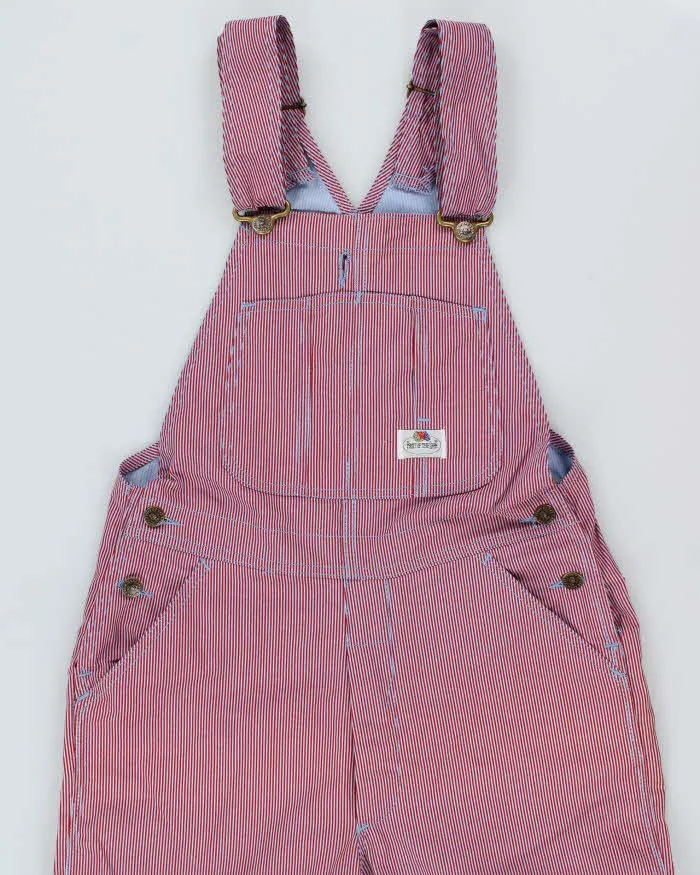 DSWT 1980s Fruit Of The Loom Pinstriped Dungarees - W30 L34 sold by Rokit product image thumbnail 4
