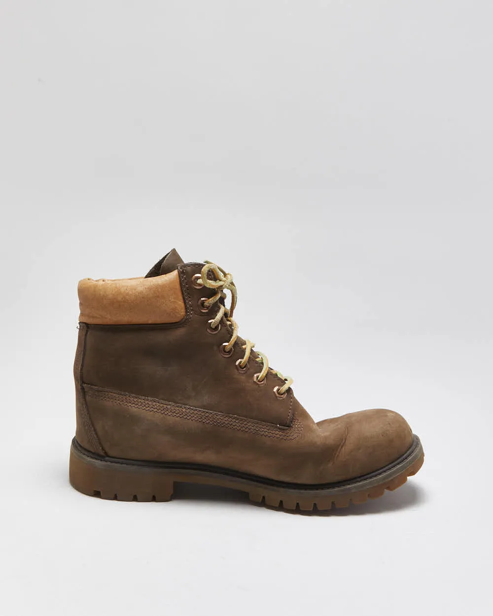 Vintage Y2K 00s Timberland Primaloft Nubuck Premium 6 Inch Ankle Boots - UK9.5 sold by Rokit product image thumbnail 2
