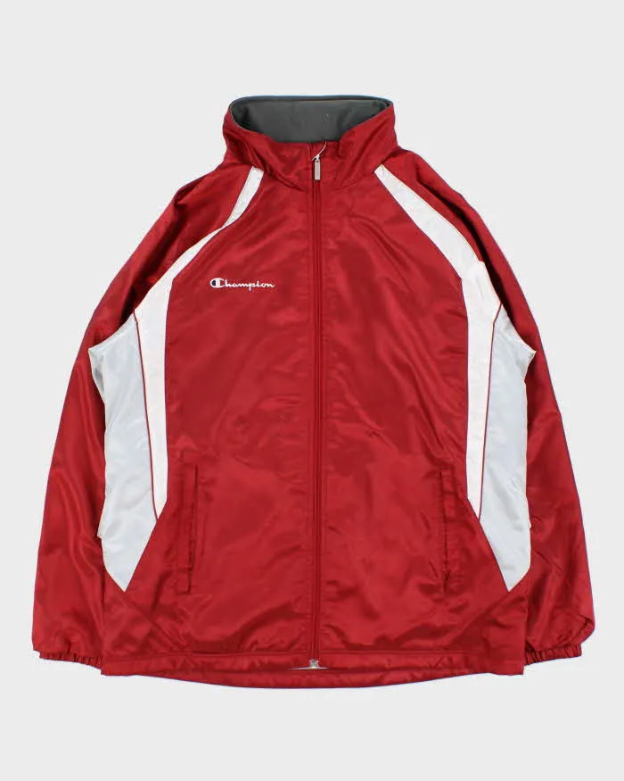 Vintage Y2K 00s Champion Satin Shell Windbreaker Jacket - L sold by Rokit