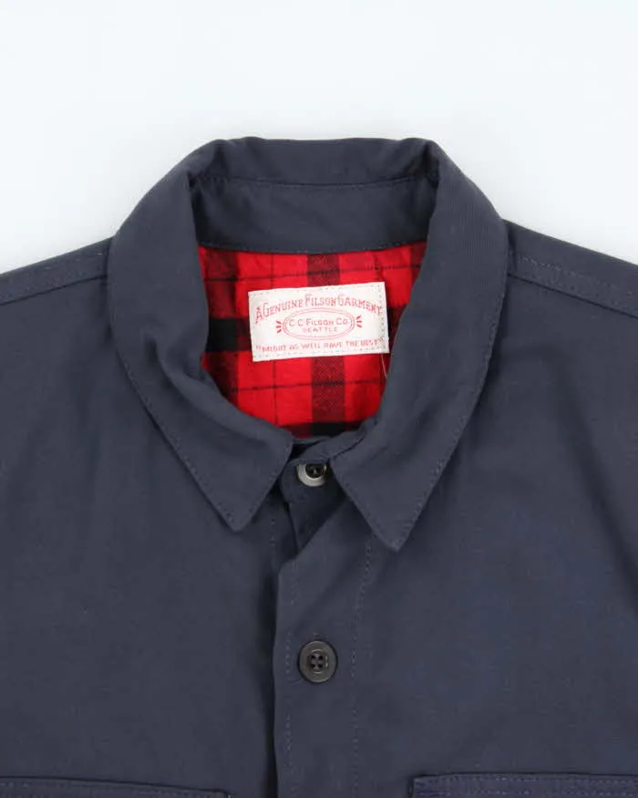 Vintage Filson Made In USA Buffalo Plaid Lined Canvas Shell Cruiser Jacket - M sold by Rokit product image thumbnail 5