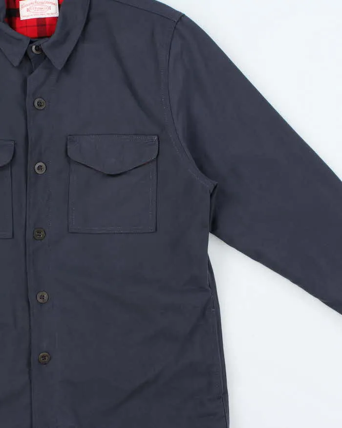 Vintage Filson Made In USA Buffalo Plaid Lined Canvas Shell Cruiser Jacket - M sold by Rokit product image thumbnail 3