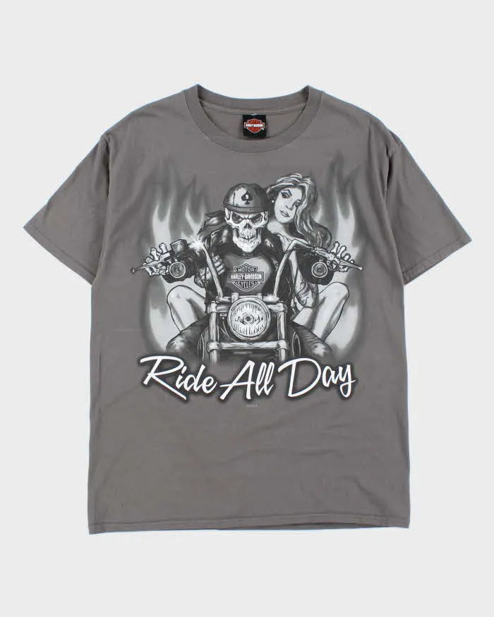 Vintage 00s Harley Davidson Graphic T-shirt - L sold by Rokit