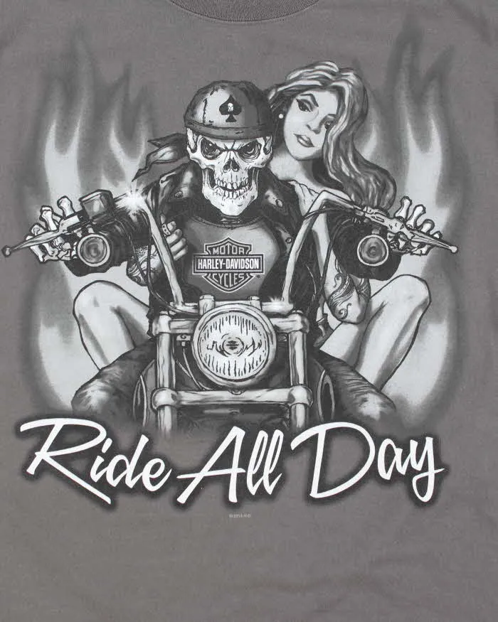 Vintage 00s Harley Davidson Graphic T-shirt - L sold by Rokit product image thumbnail 4