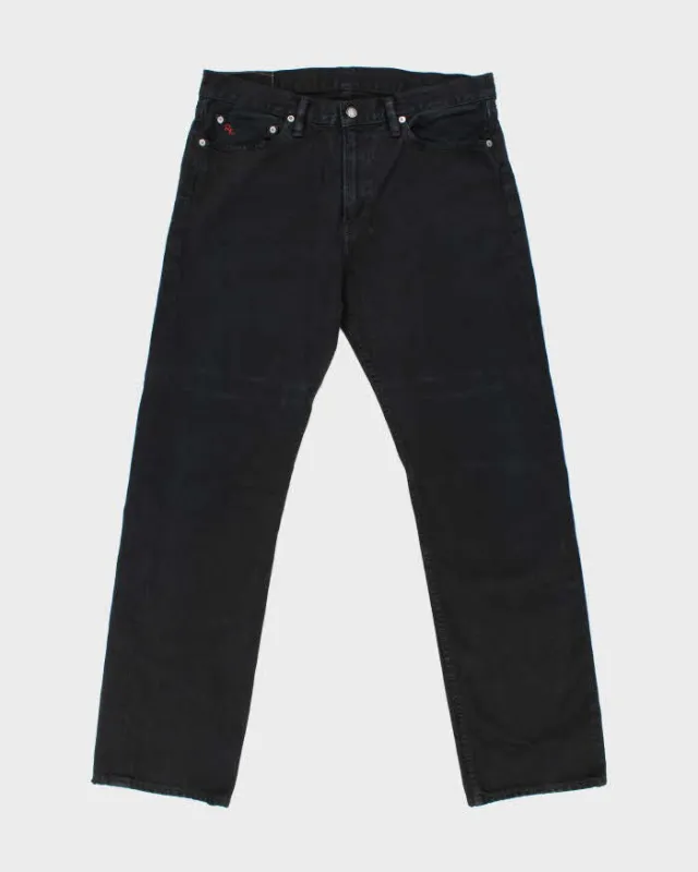 Vintage 2000s Polo Ralph Lauren Black Jeans - W33 L32 made by Ralph Lauren