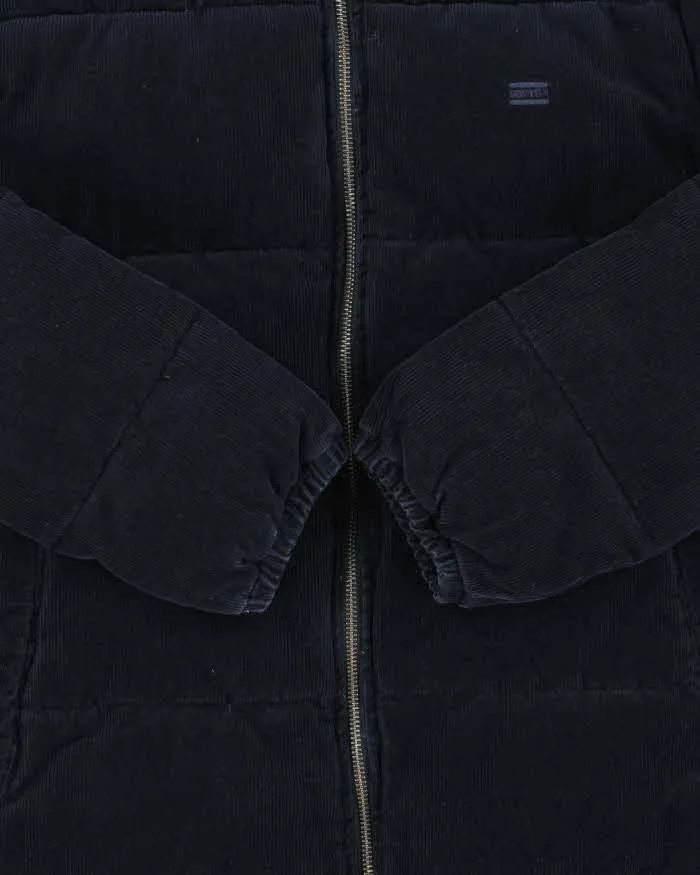 Levi's Corduroy Navy Puffer Jacket - M sold by Rokit product image thumbnail 4