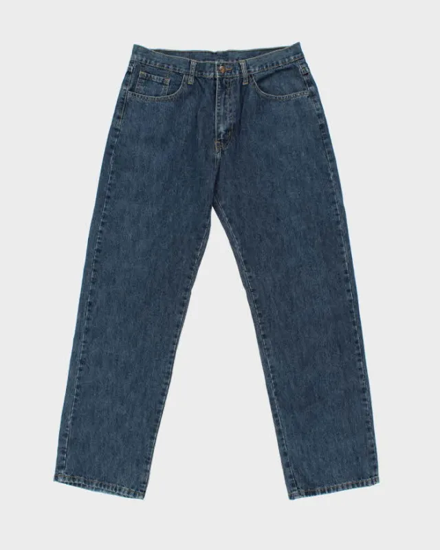 Vintage 00s Quicksilver Wide Leg Jeans - W34 L31 made by Rokit