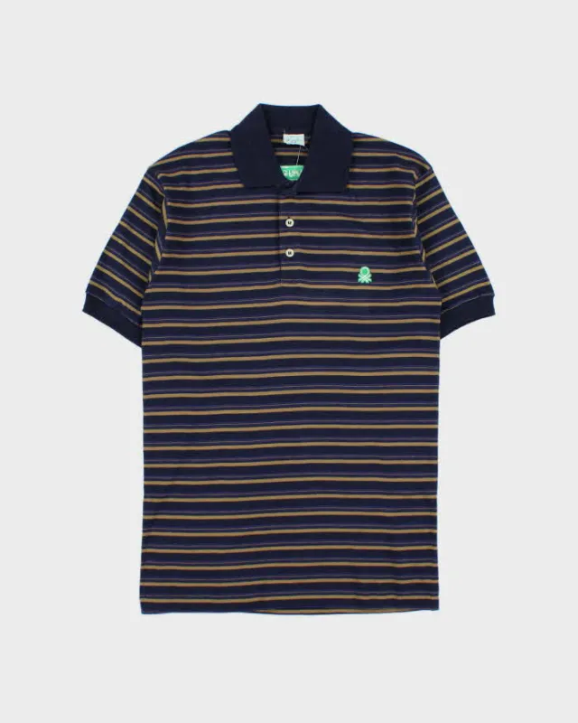 DSWT 1980s Benetton Stripe Polo Shirt - S sold by Rokit