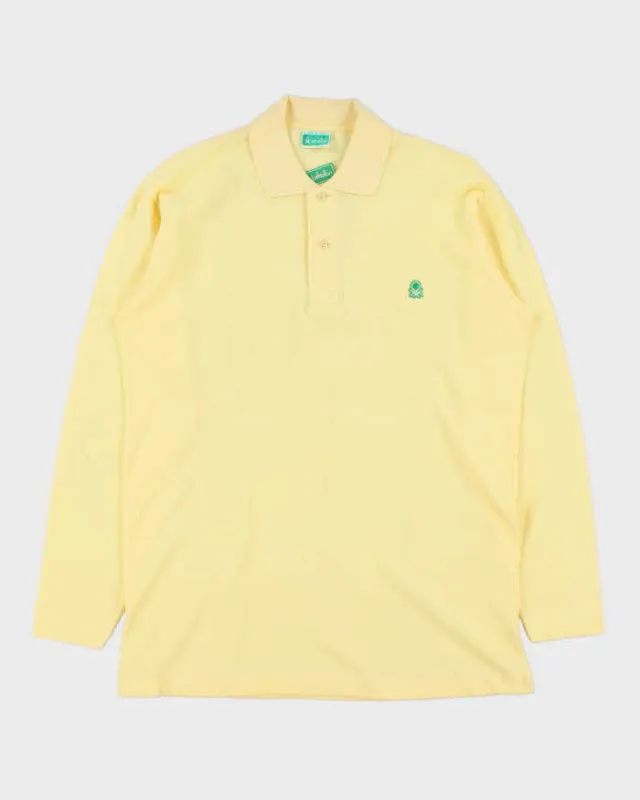 DSWT 1980s Benetton Long Sleeve Polo Shirt - XL sold by Rokit