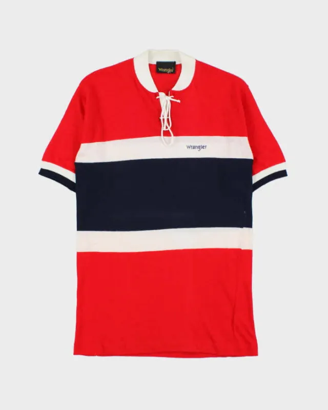 Deadstock 1980s Wrangler Stripe T-shirt - L sold by Rokit