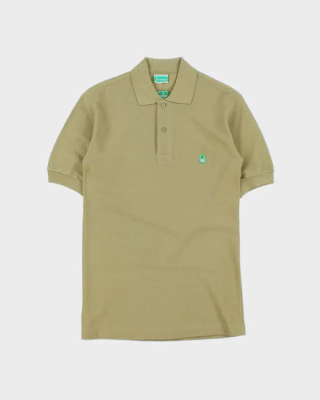 Deadstock 1980s Benetton Short Sleeve Polo Shirt - XS made by United Colors Of Benetton