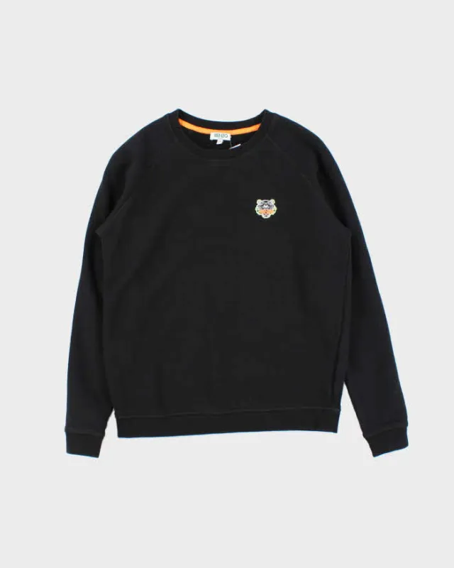 Vintage Kenzo Crest Tiger Crewneck Sweatshirt - XS sold by Rokit
