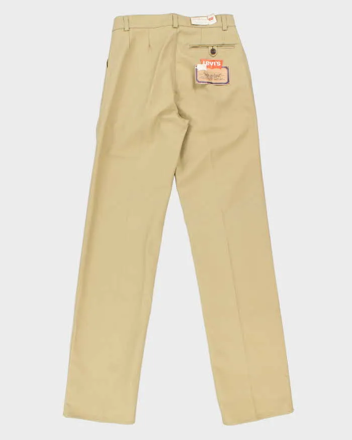 DSWT 1979 Levi's White Tab Made In Italy Double Pleated Straight Leg Trousers - W30 L36 sold by Rokit product image thumbnail 2