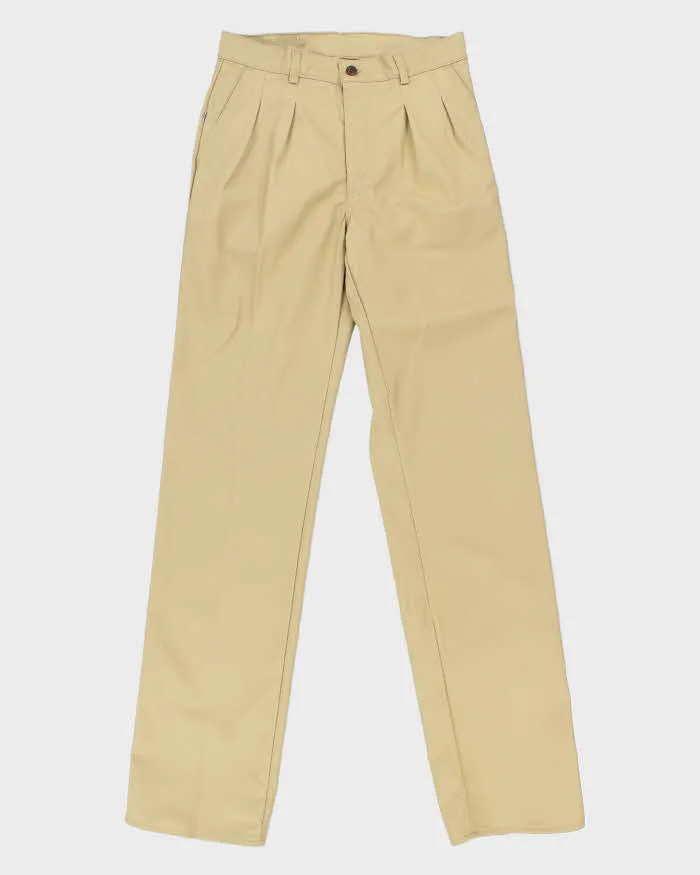 DSWT 1979 Levi's White Tab Made In Italy Double Pleated Straight Leg Trousers - W30 L36 sold by Rokit