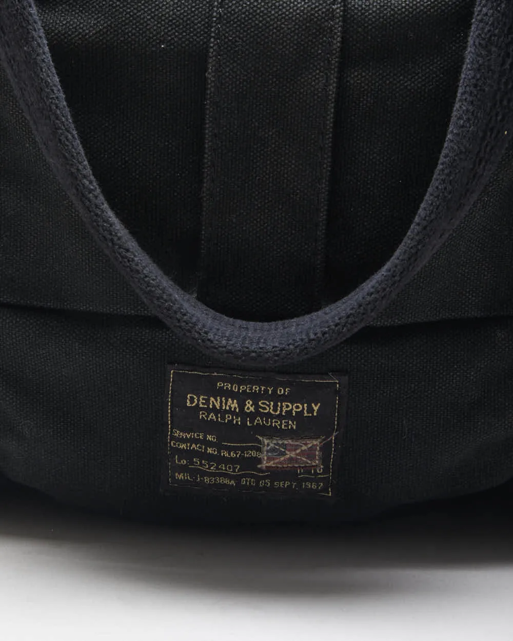 Vintage Ralph Lauren Denim & Supply Large Heavyweight Canvas Shopper Tote - OS sold by Rokit product image thumbnail 3