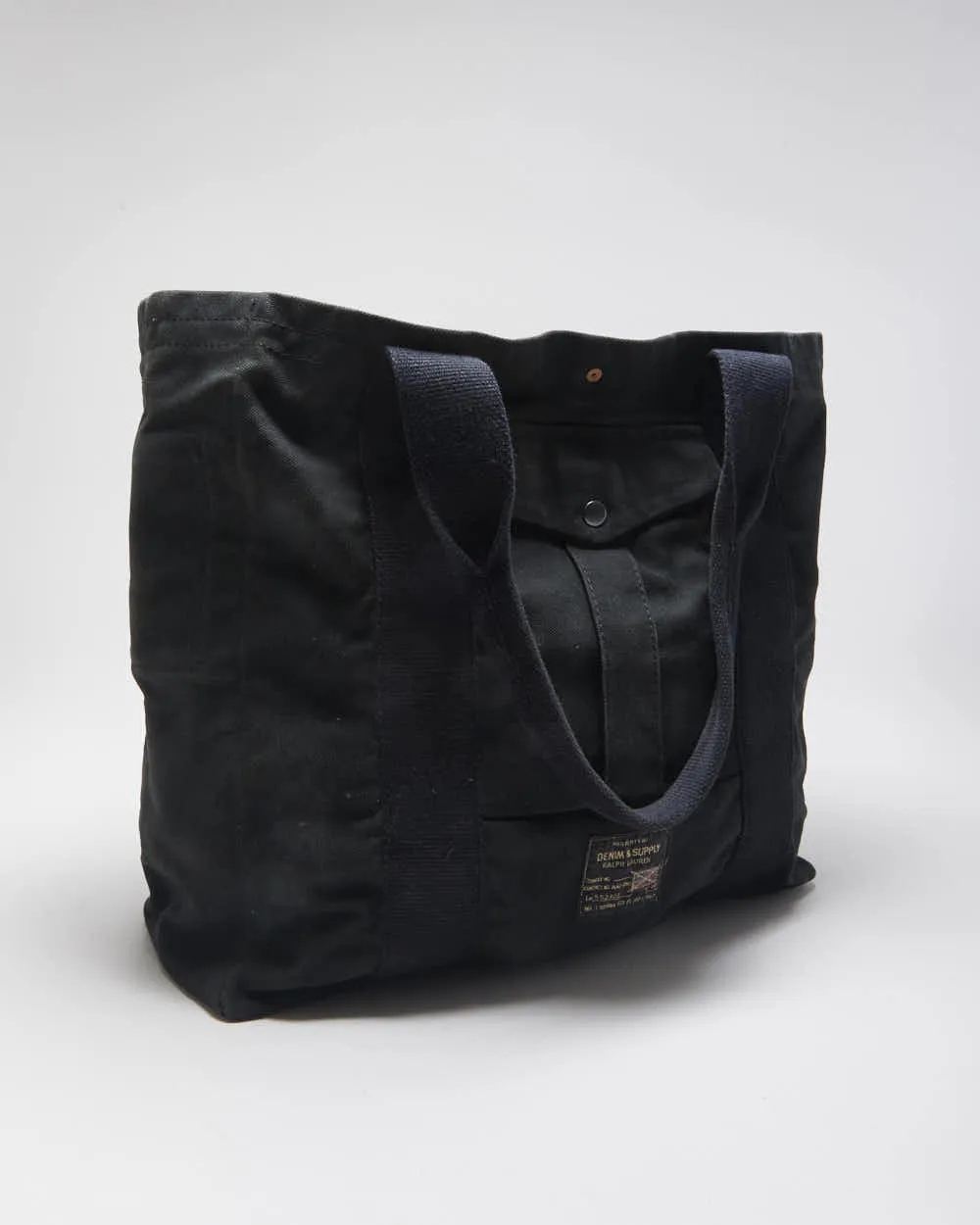 Vintage Ralph Lauren Denim & Supply Large Heavyweight Canvas Shopper Tote - OS sold by Rokit