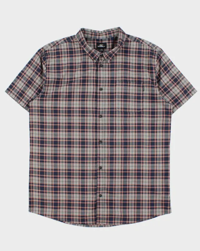 Vintage 00s O'Neill Check Short Sleeve Shirt - XL made by Rokit
