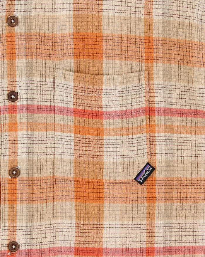 Vintage Y2K 00s Patagonia Organic Plaid Short Sleeve Adventure Shirt - L sold by Rokit product image thumbnail 4