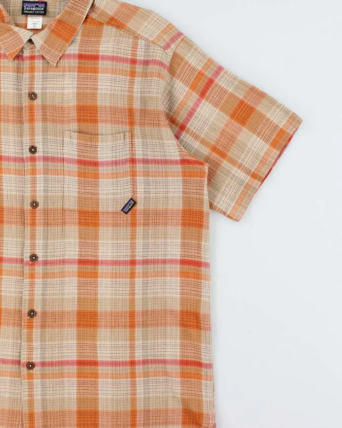 Vintage Y2K 00s Patagonia Organic Plaid Short Sleeve Adventure Shirt - L sold by Rokit product image thumbnail 3
